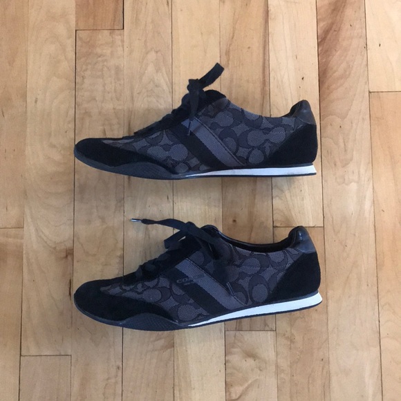 Coach Shoes - Black and Gray Coach Kelvin Shoes